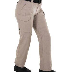Brand New Women's Size 4 Regular First Tactical V2 Khaki Pants